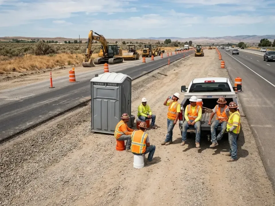 highway-road-construction-crew-007 — frequently asked questions, Porta Potty and Restroom Rentals in Glassport, PA